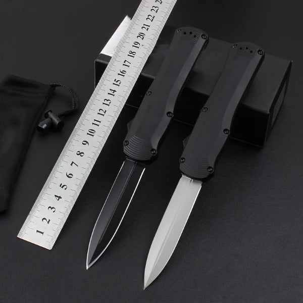 Zinc Aluminum Alloy Handle EDC Tool Tactical Knife for Outdoor Hunting