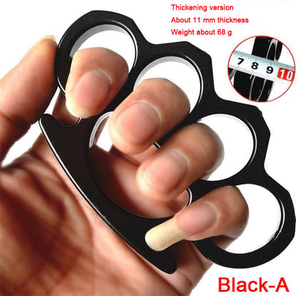 Heavy Duty Brass Knuckle Duster Four Finger Protection Tool