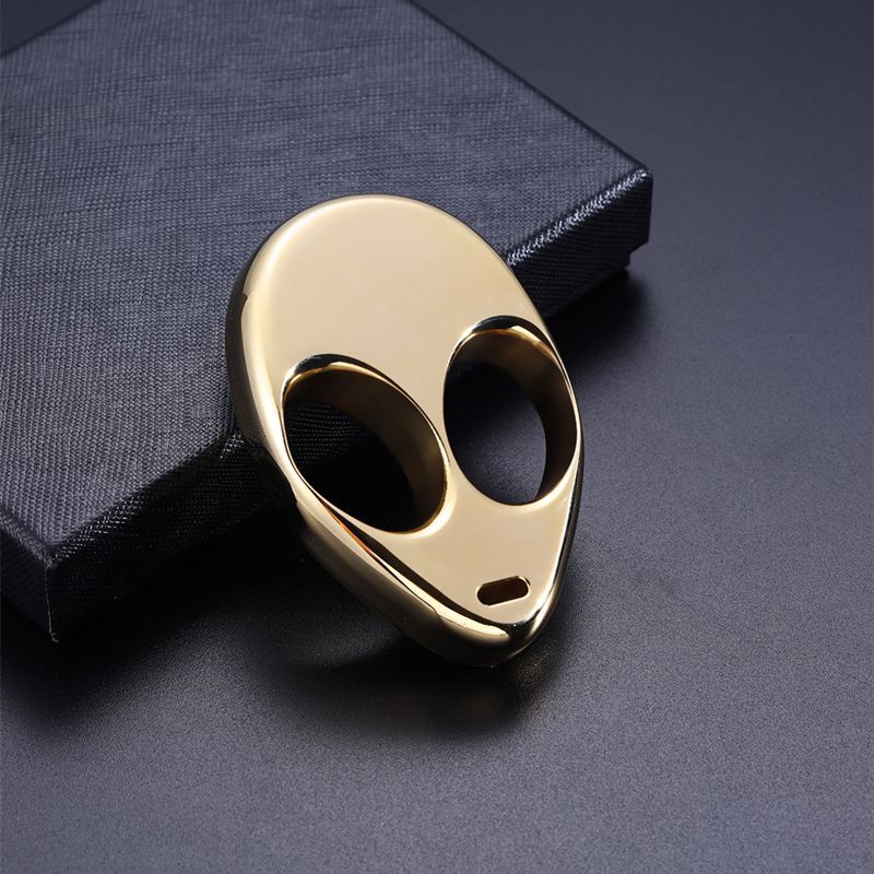 Alien Brass Knuckle Duster Window Breaker PortaTool