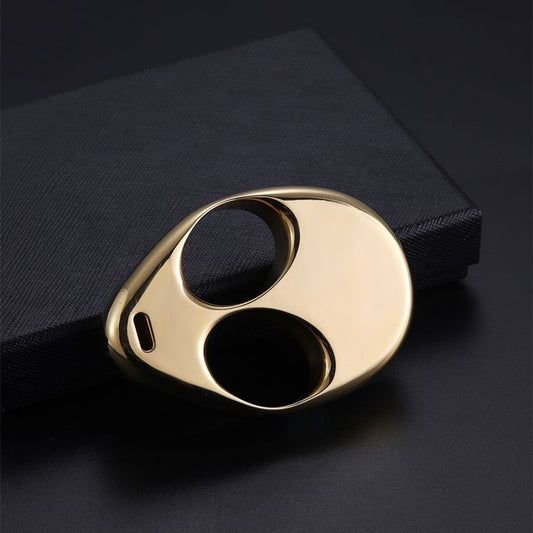 Alien Brass Knuckle Duster Window Breaker PortaTool