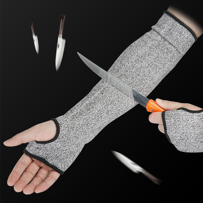 Arm Sleeve with Cut Resistance Designed for Skin Comfort