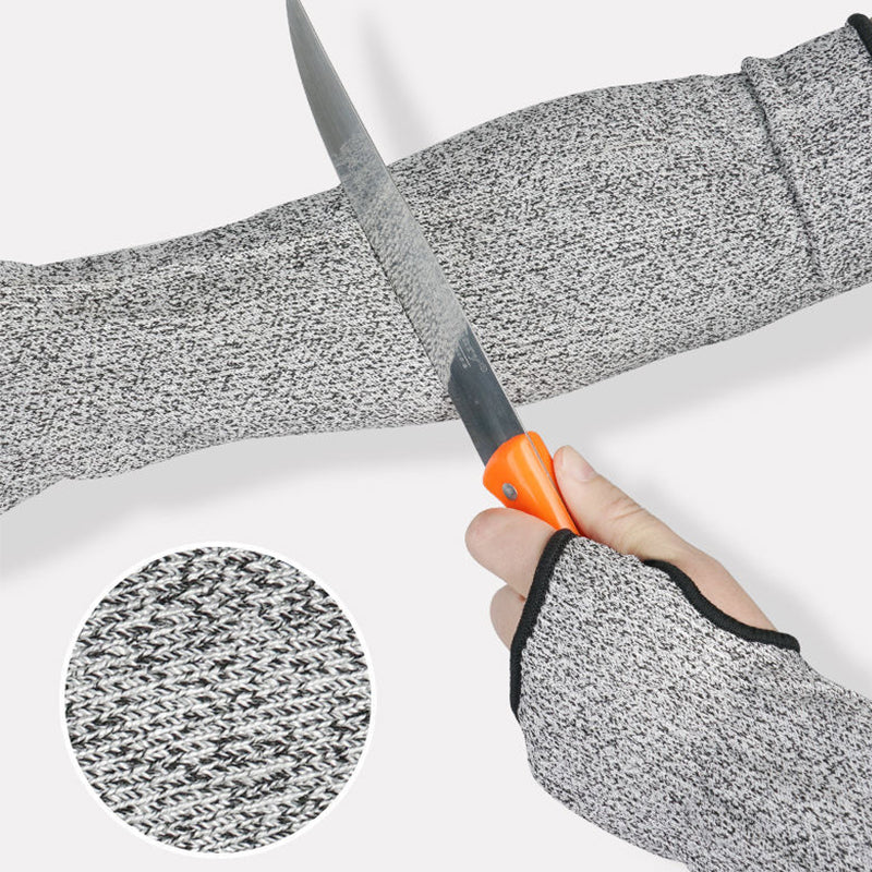 Arm Sleeve with Cut Resistance Designed for Skin Comfort