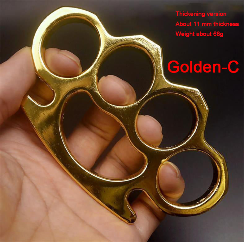 Heavy Duty Brass Knuckle Duster Four Finger Protection Tool