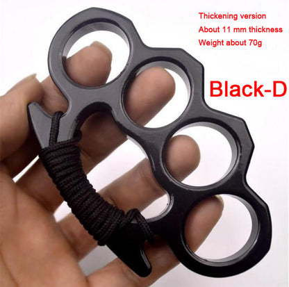 Heavy Duty Brass Knuckle Duster Four Finger Protection Tool