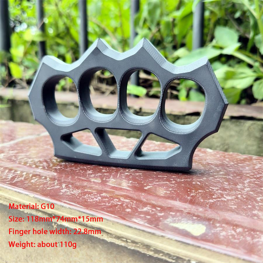 Multifunctional G10 Knuckle Duster Personal Defense Tool for EDC