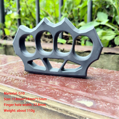 Multifunctional G10 Knuckle Duster Personal Defense Tool for EDC