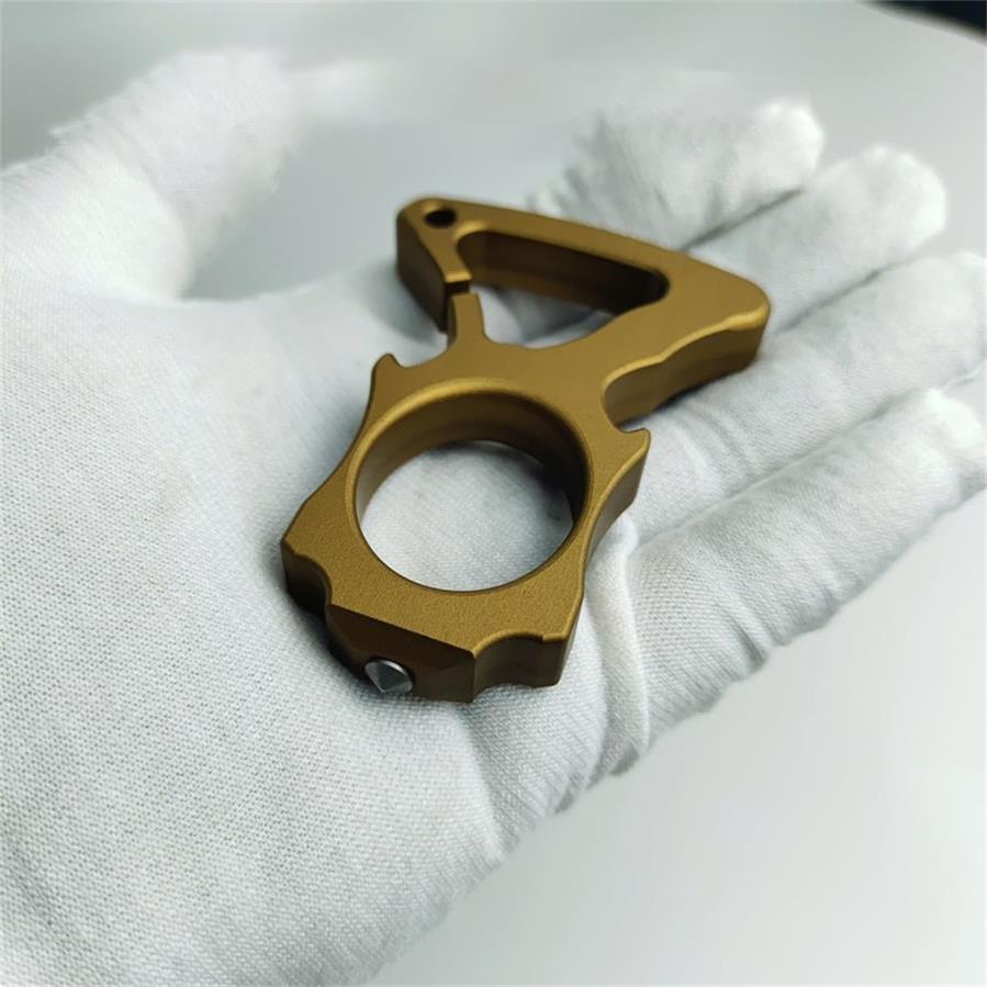 Keychain Self-Defense Tool with Knuckle Duster and Bottle Opener