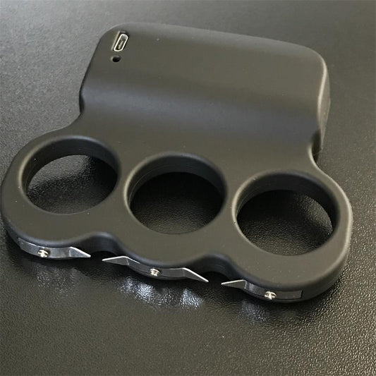 Knuckle Electric Rod Stun Gun for Enhanced Personal Defense