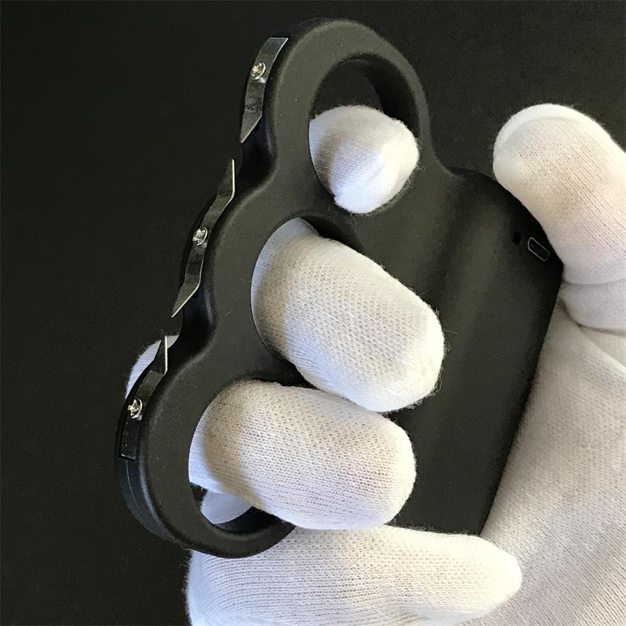 Knuckle Electric Rod Stun Gun for Enhanced Personal Defense