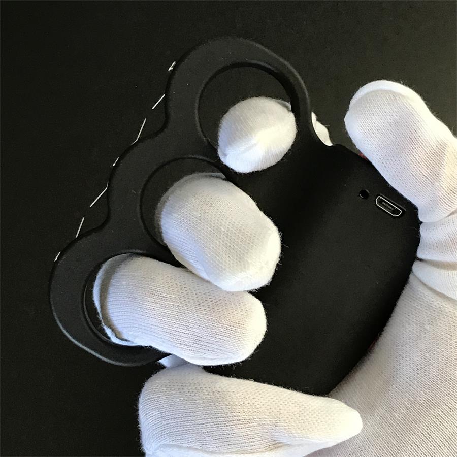 Knuckle Electric Rod Stun Gun for Enhanced Personal Defense