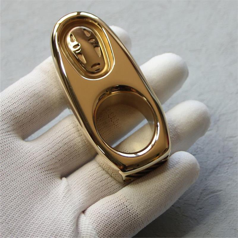Mini Exquisite Brass Knuckle Duster Window Breaker