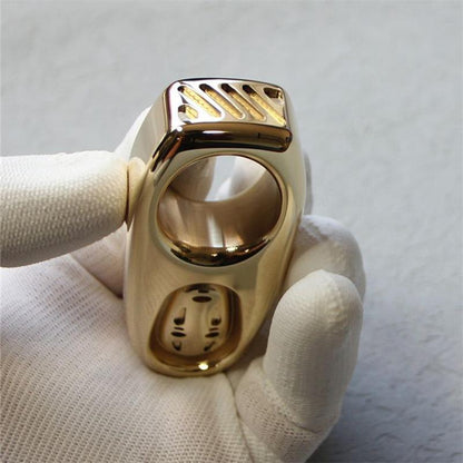 Mini Exquisite Brass Knuckle Duster Window Breaker