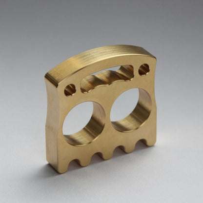 Mini Smiley Brass Knuckle Duster Window Breaker