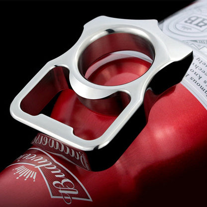 Brass Knuckle Duster for Self-Defense and Bottle Opening
