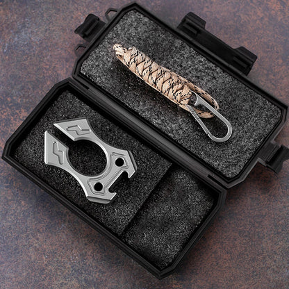 Shocking Knuckle Duster Thunder Bottle Opener Window Breaker