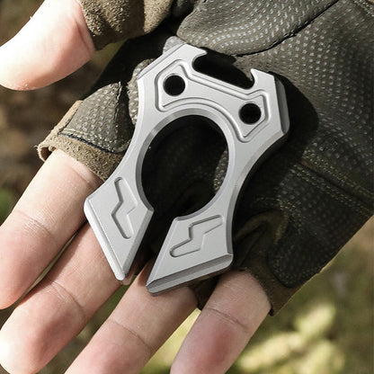 Shocking Knuckle Duster Thunder Bottle Opener Window Breaker