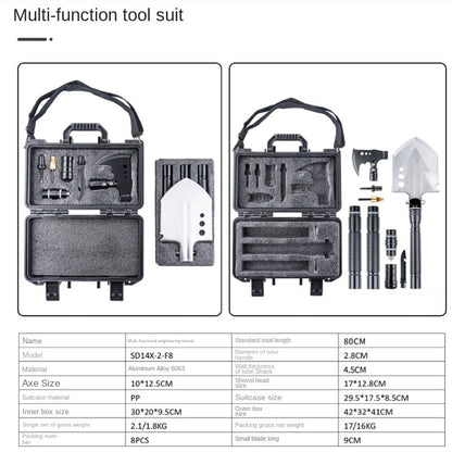 Survival Shovel Multifunctional Soldier Tool for Outdoor Adventures