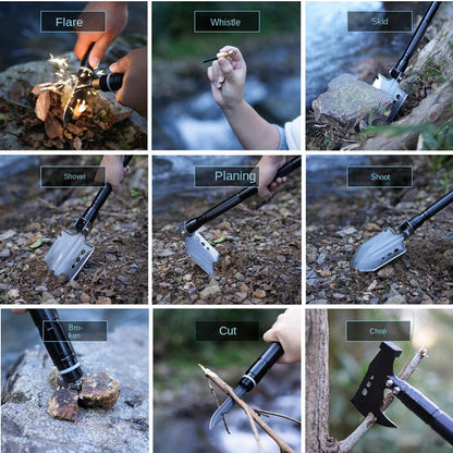 Survival Shovel Multifunctional Soldier Tool for Outdoor Adventures