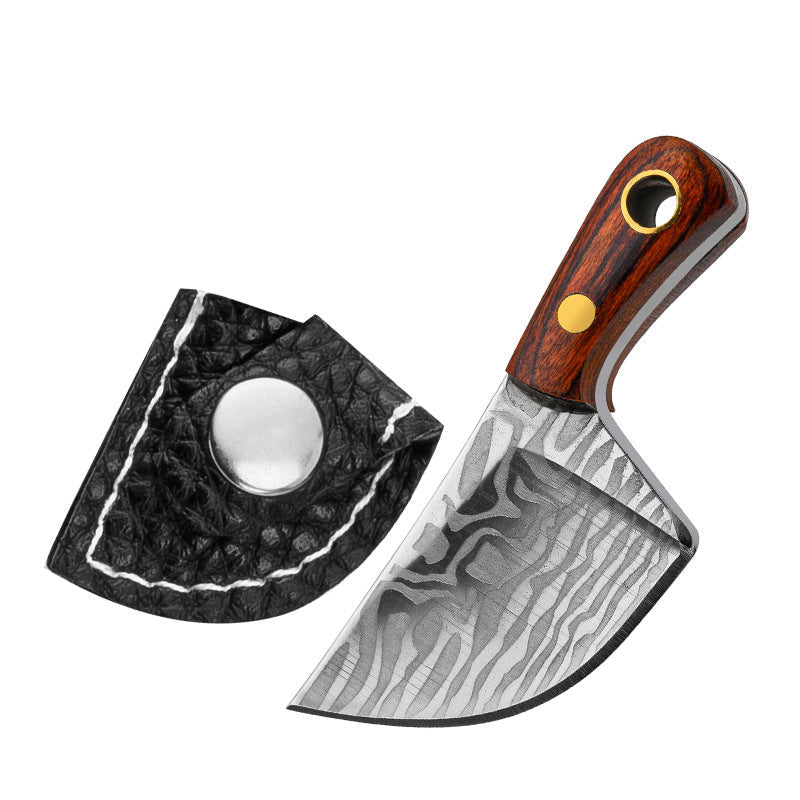 Miniature Axe Knife Keychain Charm for Easy Carry and Utility