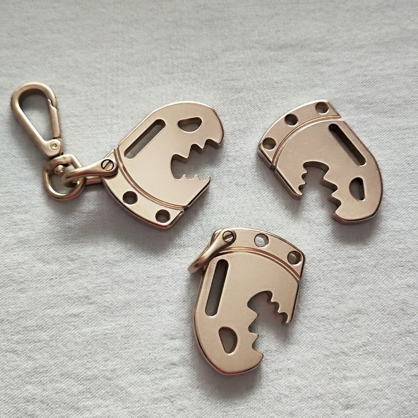 H59 Brass EDC Key Holder and Practical Lifter Tool