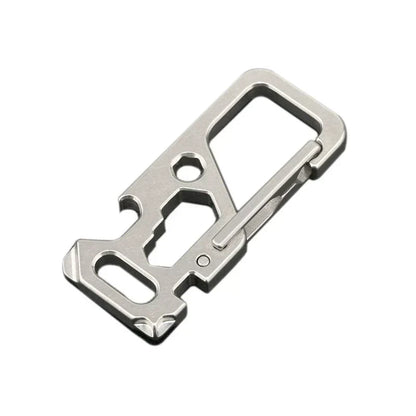 TC4 Titanium Utility Keychain Tool for Multi-Purpose Use