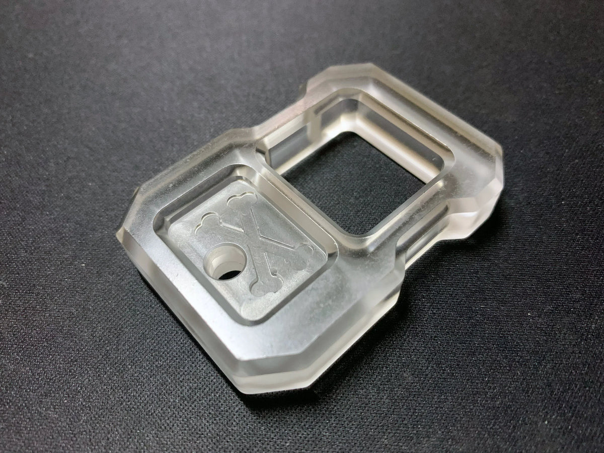 Resin Keychain with EDC Knuckle Duster Design