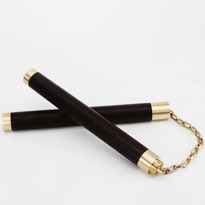 Ebony Brass Dual Section Tactical Stick with Expert Craftsmanship