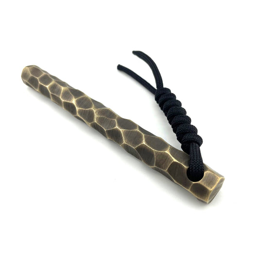Solid Brass Handmade EDC Window Breaker Self Defense Tool