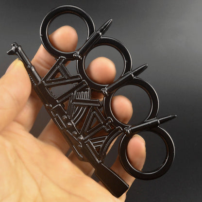LifeGuard Brass Knuckle Duster with Four-Finger Tactical Protection