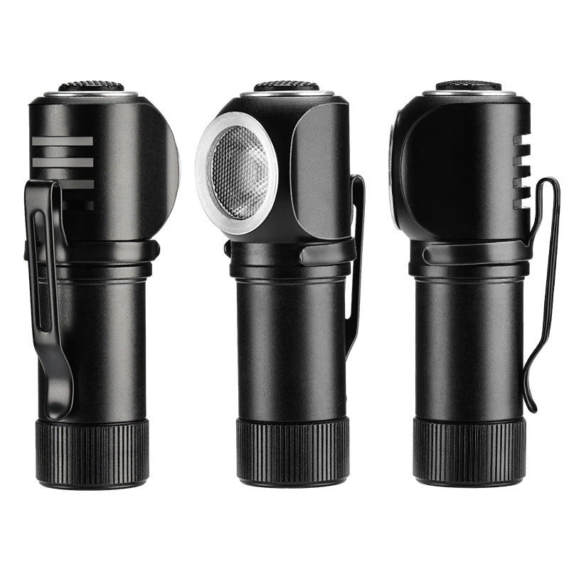 Portable Waterproof Headlamp with Removable Flashlight Torch for Night Use