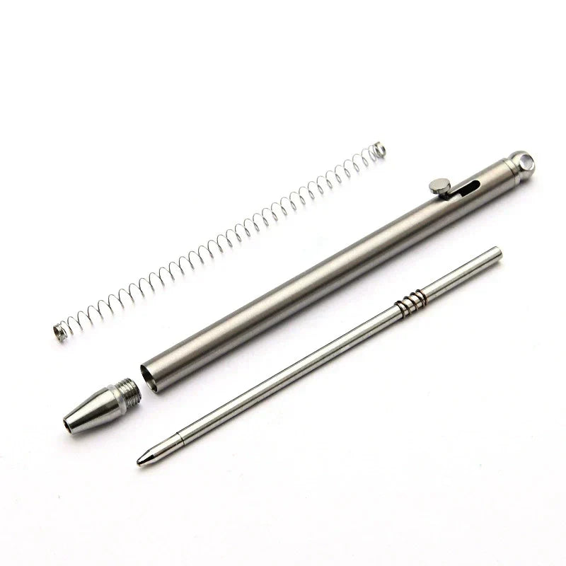 Titan Scribe Mini Ballpoint Pen for EDC Keychain