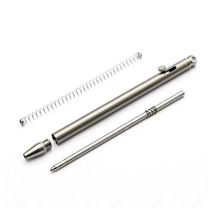 Titan Scribe Mini Ballpoint Pen for EDC Keychain