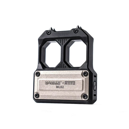 Aluminum Sci-Fi Knuckle Duster Tactical Finger Light Tool