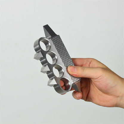 EDC Tactical Knuckle Duster Crafted with Hardened 440 Steel
