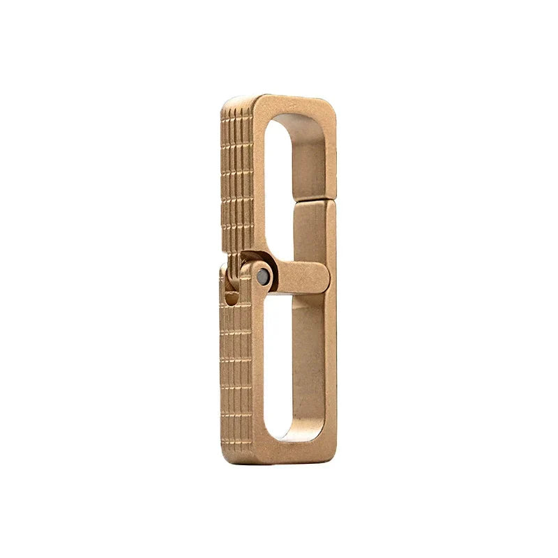 Quick Release Brass Key Holder