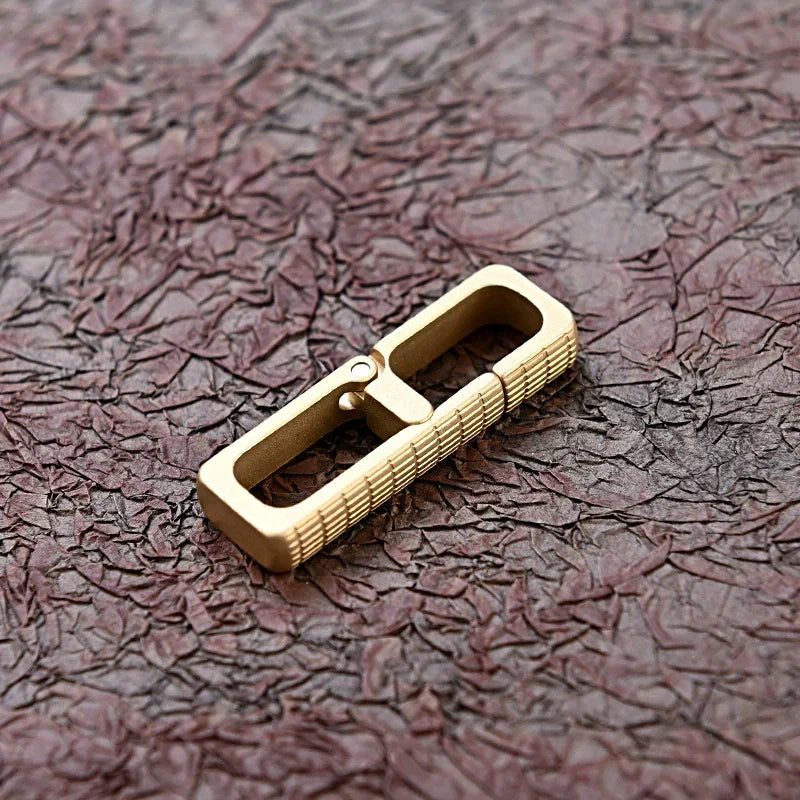 Quick Release Brass Key Holder