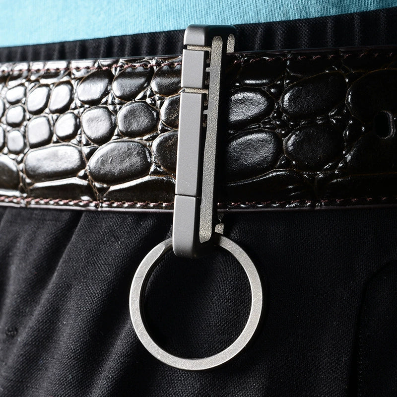 Titan Clip Design Men's Auto Key Holder for Secure Carry