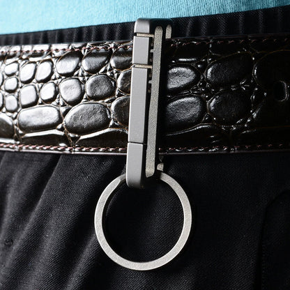 Titanium Clip Key Securer for Men