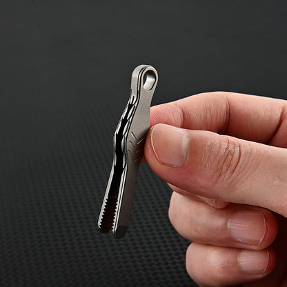 TC4 Titanium Compact Tweezer Keychain for Everyday Carry