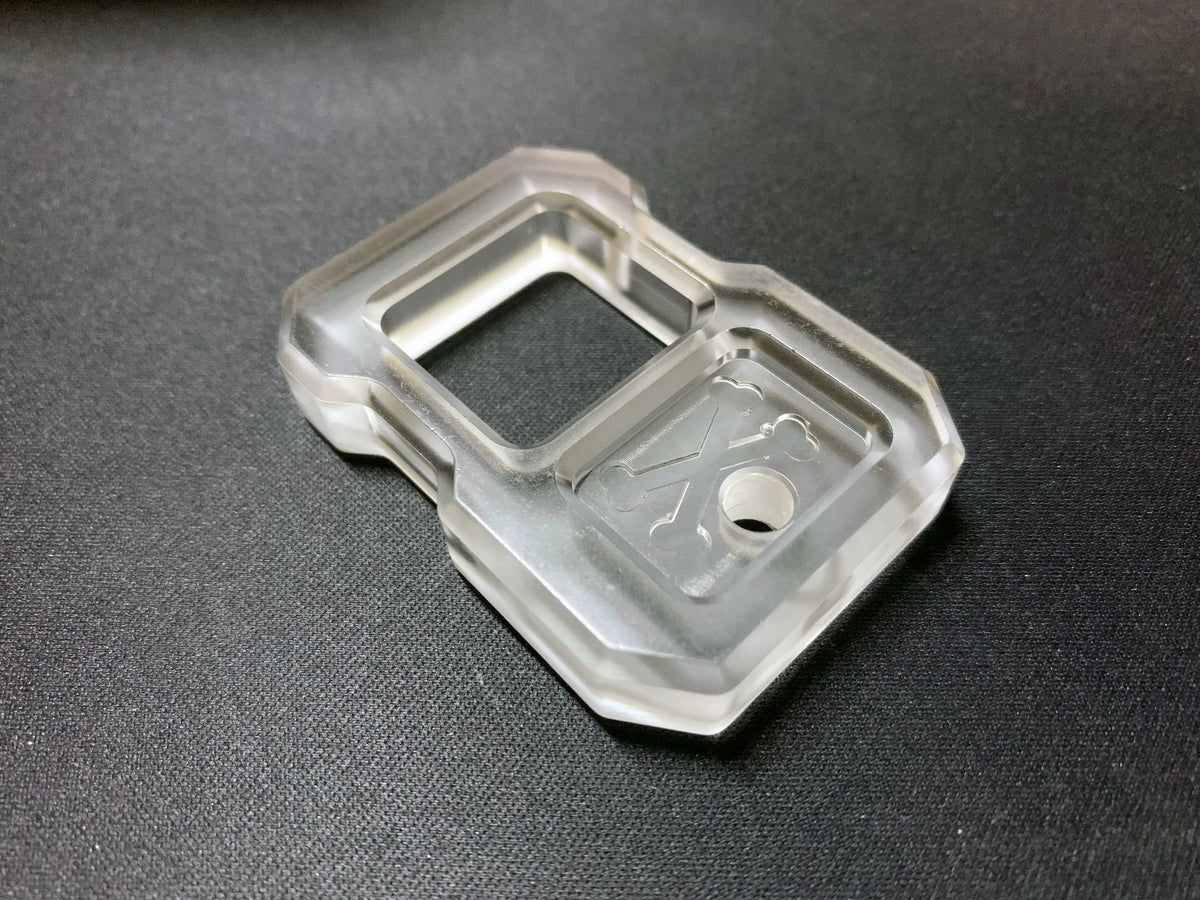 Resin Keychain with EDC Knuckle Duster Design