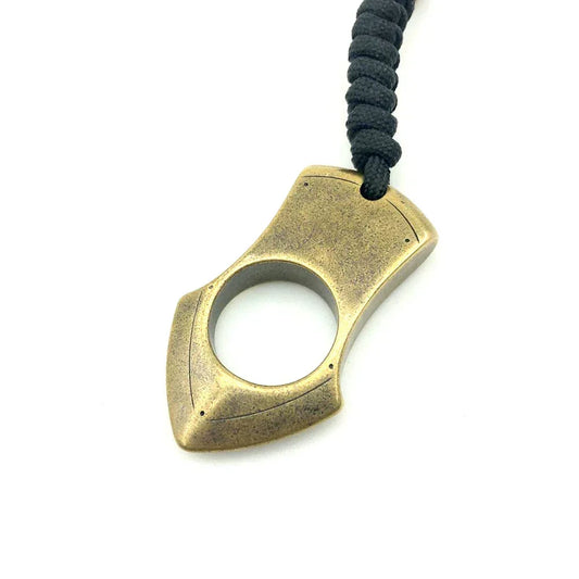 Self-defense Brass Knuckle Duster Ring for Daily Carry