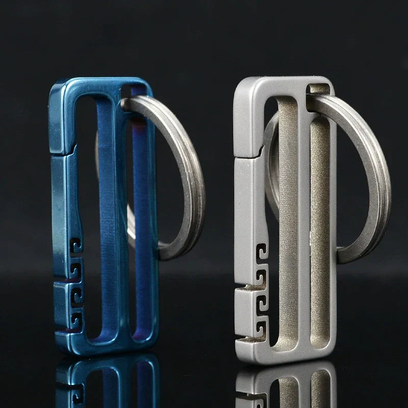 Titanium Clip Key Securer for Men