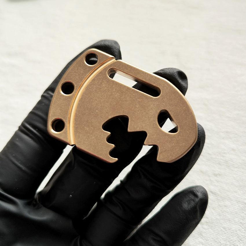 EDC Key Holder H59 Brass Knuckle Duster Lifter