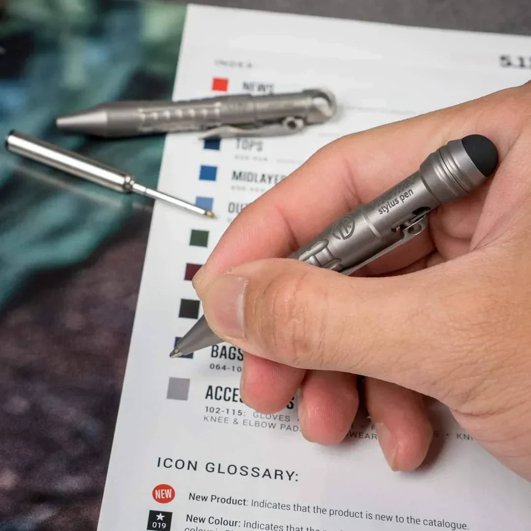 Titanium EDC BoltPen Compact Design for On-the-Go