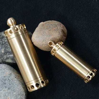 FieldMedix Copper Vault Portable EDC Pill Storage Case