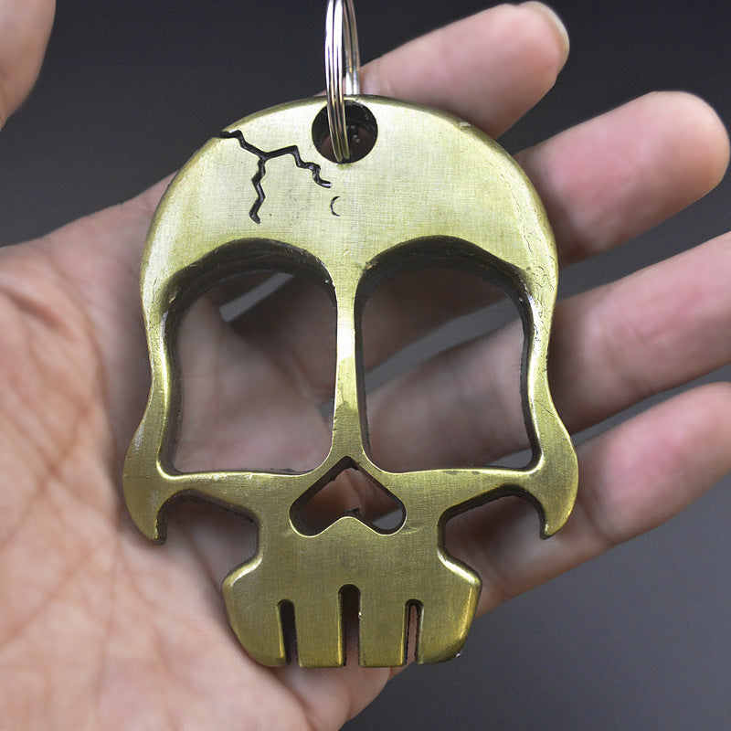 Weighted Two Finger Defender Knuckle Duster for Protection