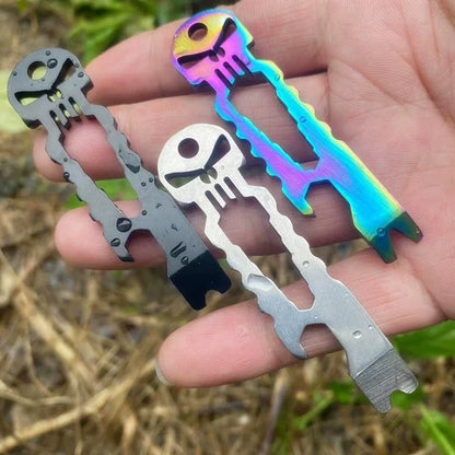 Vengeance Skull Stainless Steel Multi-Tool for EDC Use