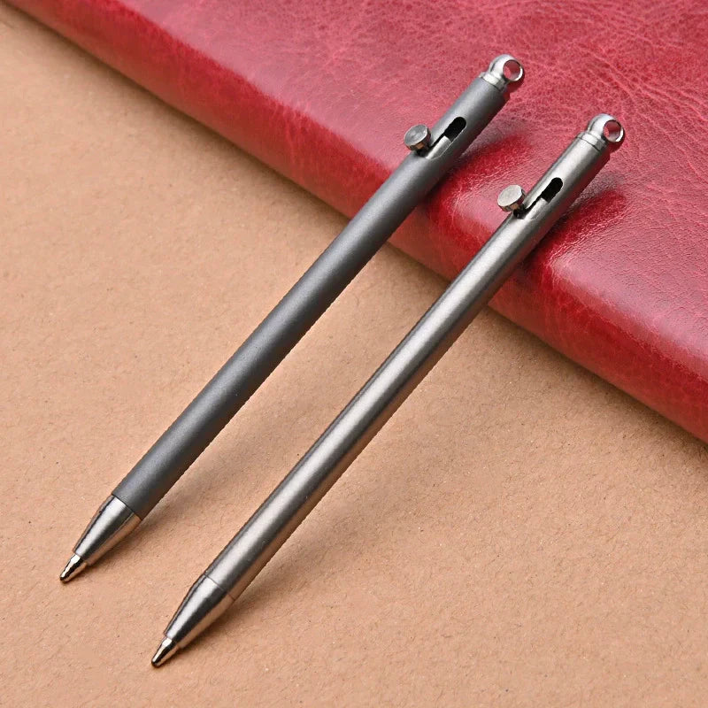 Titan Scribe Mini Ballpoint Pen for EDC Keychain