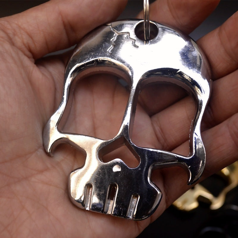 Weighted Two Finger Defender Knuckle Duster for Protection