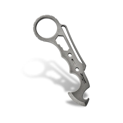 Titanium Knuckle Duster Pioneer EDC MultiTool Card